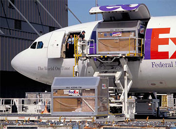 Express Parcel deliveries with UPS, DHL, FedEx & TNT 